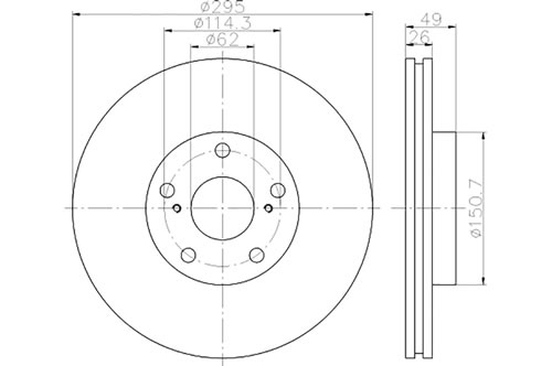 BROMSSKIVA - 2