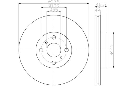 BROMSSKIVA - 2