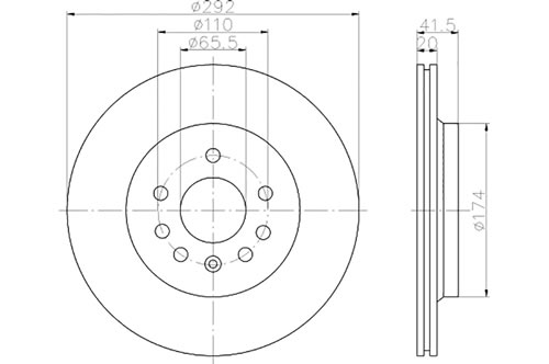 BROMSSKIVA - 2
