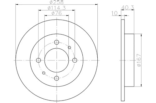 BROMSSKIVA - 2