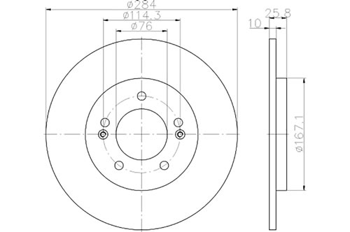 BROMSSKIVA - 2
