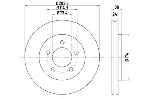 BROMSSKIVA - 2