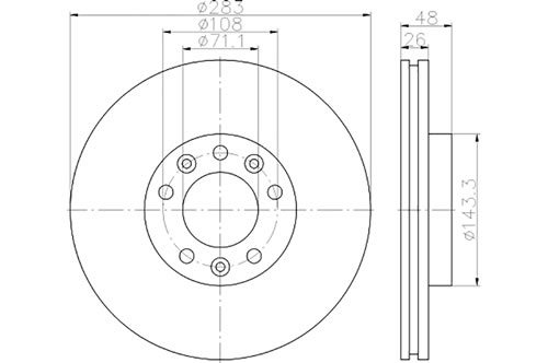 BROMSSKIVA - 2