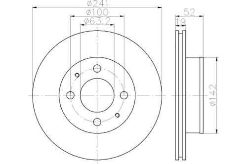BROMSSKIVA - 2