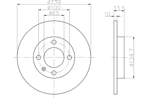 BROMSSKIVA - 2