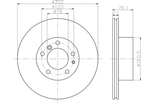 BROMSSKIVA - 2