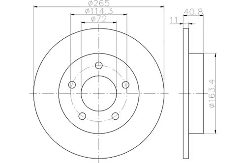 BROMSSKIVA - 2