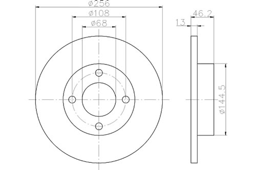 BROMSSKIVA - 2