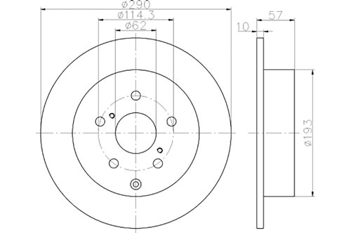 BROMSSKIVA - 2