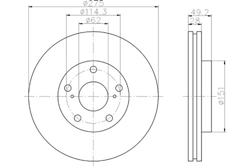 BROMSSKIVA - 2