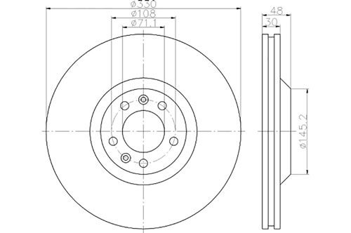 BROMSSKIVA - 2