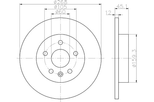 BROMSSKIVA - 2
