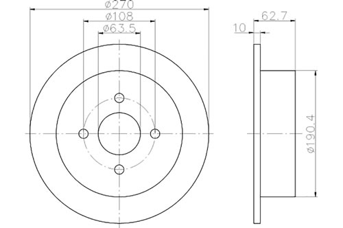 BROMSSKIVA - 2