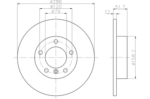 BROMSSKIVA - 2
