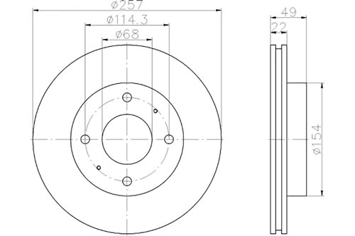 BROMSSKIVA - 2