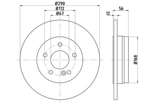 BROMSSKIVA - 2