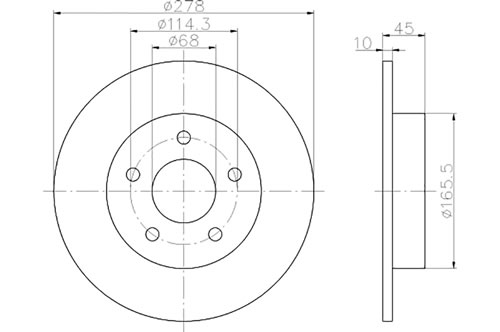 BROMSSKIVA - 2