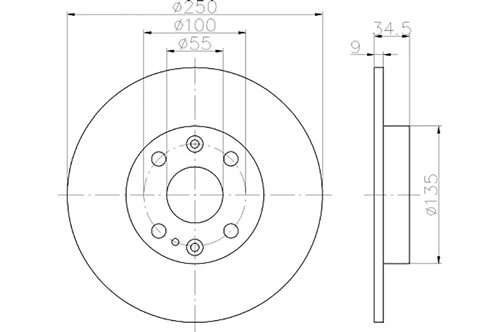BROMSSKIVA - 2