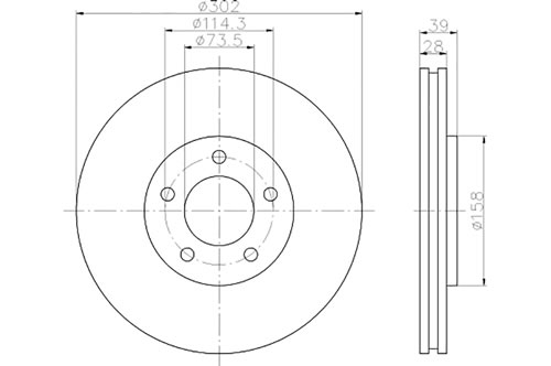 BROMSSKIVA - 2