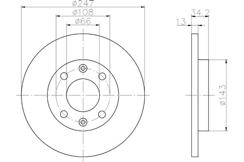 BROMSSKIVA - 2