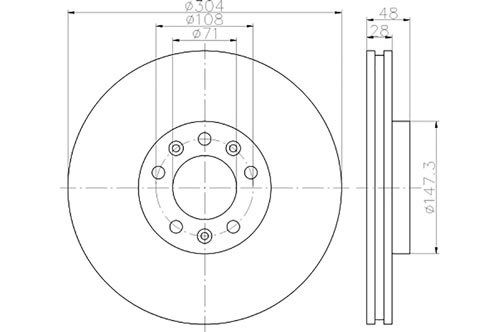 BROMSSKIVA - 2