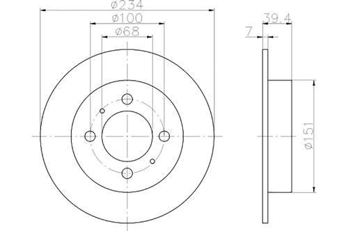 BROMSSKIVA - 2