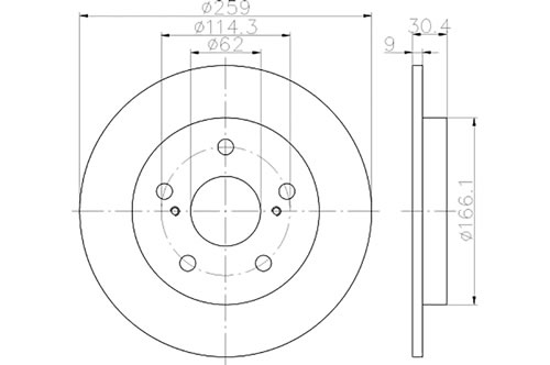BROMSSKIVA - 2