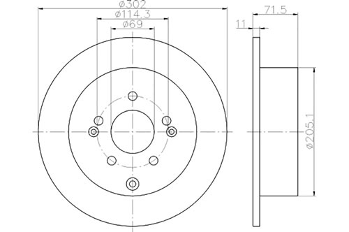 BROMSSKIVA - 2