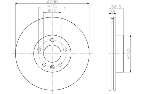 BROMSSKIVA - 2