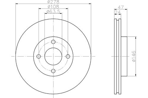 BROMSSKIVA - 2