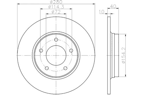 BROMSSKIVA - 2
