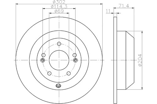 BROMSSKIVA - 2