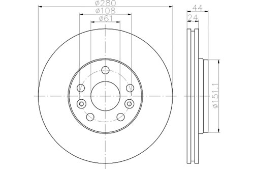 BROMSSKIVA - 2