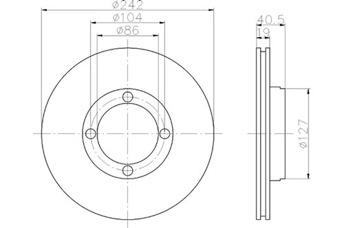 BROMSSKIVA - 2
