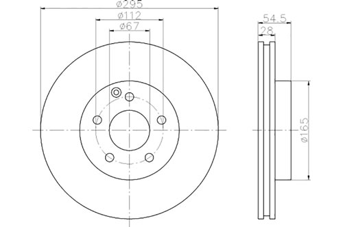 BROMSSKIVA - 2