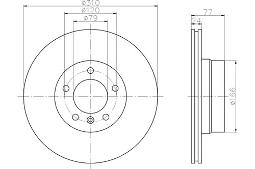 BROMSSKIVA - 2