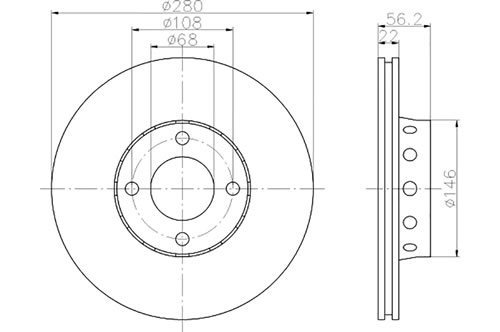 BROMSSKIVA - 2