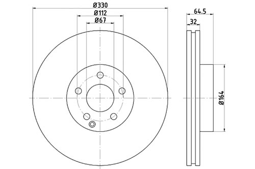 BROMSSKIVA - 2