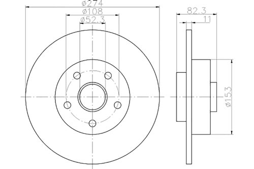 BROMSSKIVA - 2