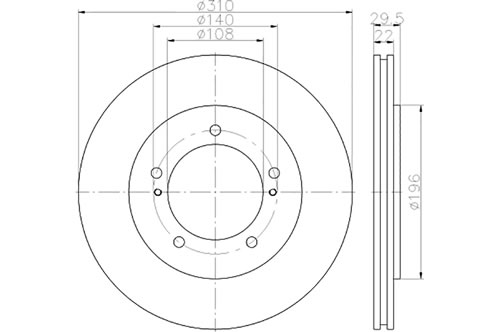 BROMSSKIVA - 2