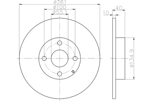 BROMSSKIVA - 2