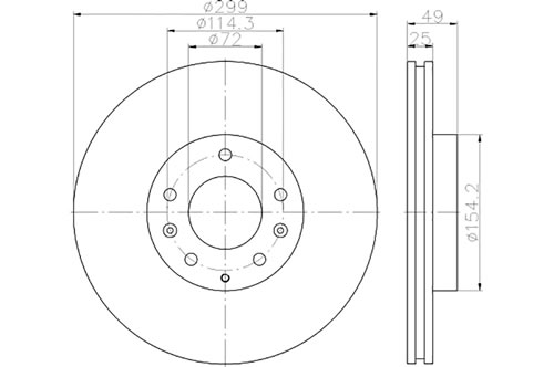 BROMSSKIVA - 2