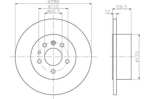 BROMSSKIVA - 2