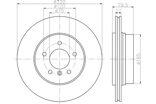 BROMSSKIVA - 2