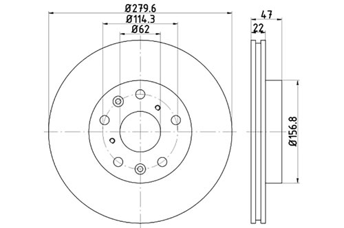 BROMSSKIVA - 2