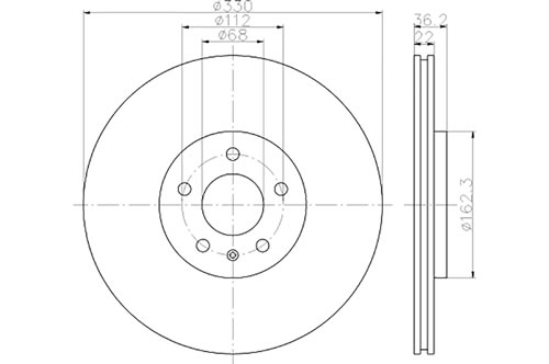 BROMSSKIVA - 2