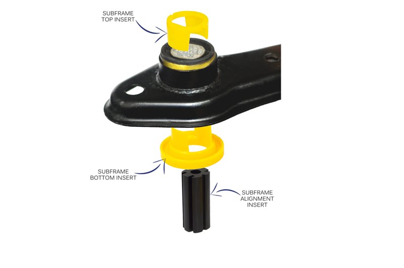 Rear Subframe Rear Bush Inserts (21) - 2