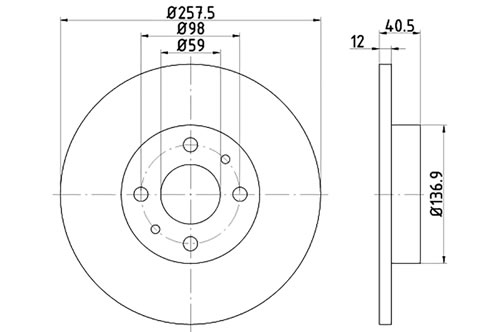 BROMSSKIVA - 2
