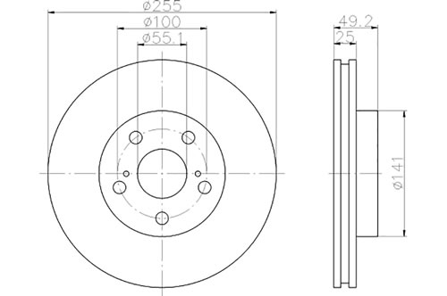 BROMSSKIVA - 2