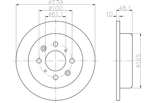 BROMSSKIVA - 2